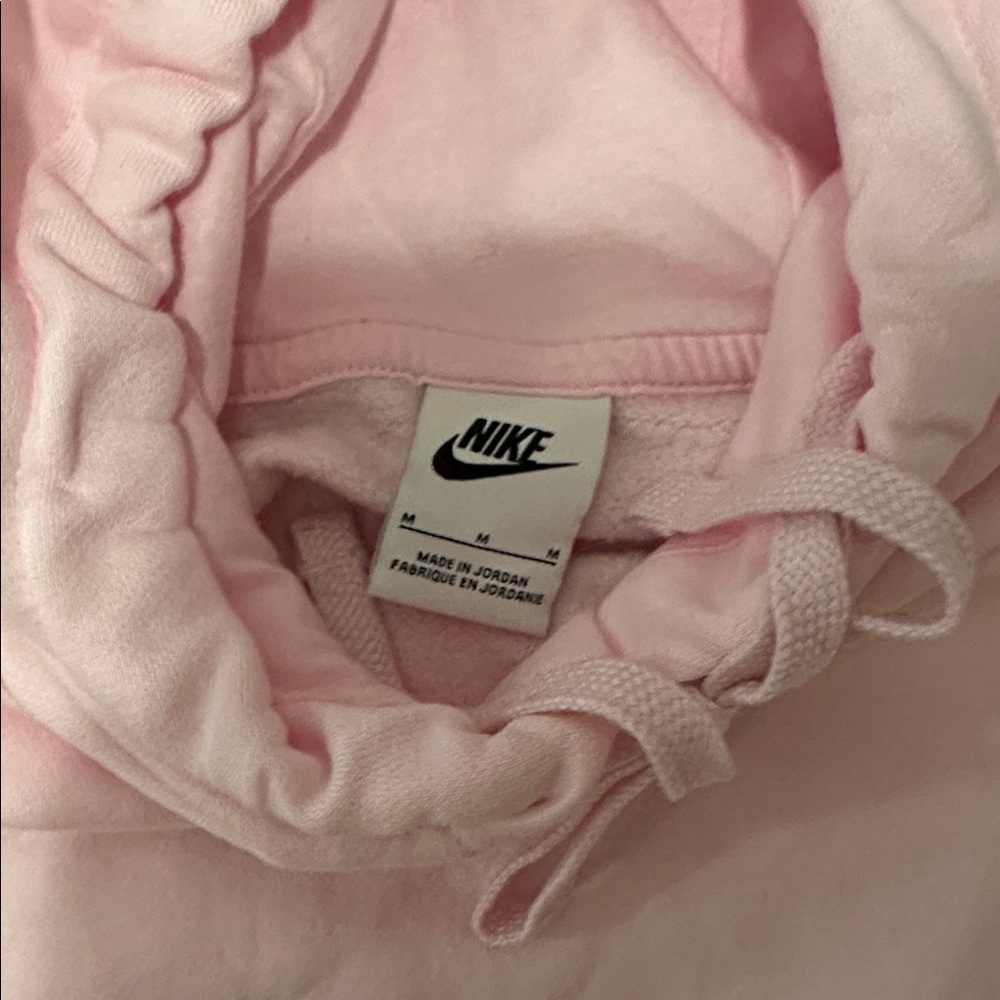 Nike Light Pink Pullover Hoodie - Picture 3 of 5